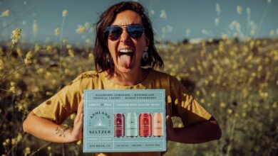 cbd infused sparkling beverage